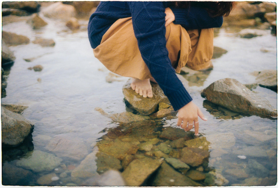 Have you ever tried making a wish upon a small stone in nature?